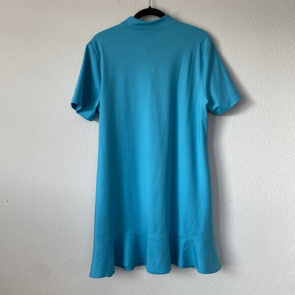 Tommy Bahama Golf Teal‎ XL Dress Knee Length UPF 50 Moisture Wicking Quick Dry - Picture 2 of 7